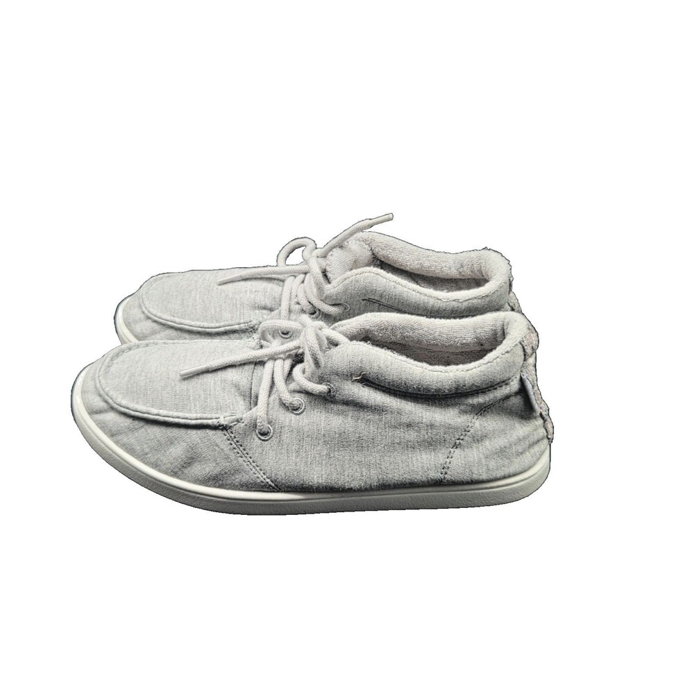 Roxy Minnow Wally Mid Top Womens Size 8.5 Comfort Sneakers Shoes Gray